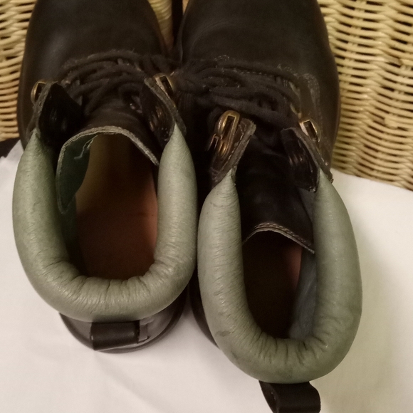 Dr. Comfort  Steel Toe Ankle Boots Black Leather Loop Lace   Size 8.5XW main image 7